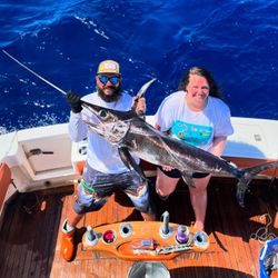 Two people fishing in Miami