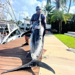 Angler fishing in Miami
