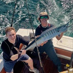 A Wahoo Fish caught in Miami
