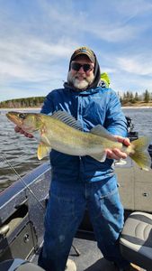 Angler with a big fish caught in MN
