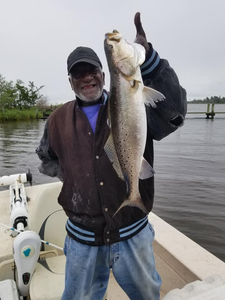 Lone angler fishing in NC