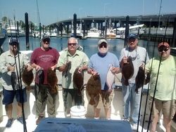 7 large fish caught in Belmar by group of 6 anglers