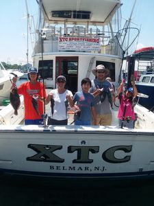 5 people fishing in NJ