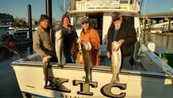 Two striped bass caught in NJ