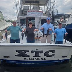 Successful fishing trip in Belmar with 6 fish caught