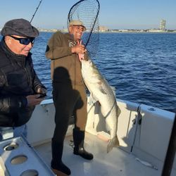 Two people fishing in NJ
