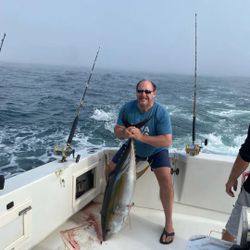Yellowfin tuna caught while fishing in NJ