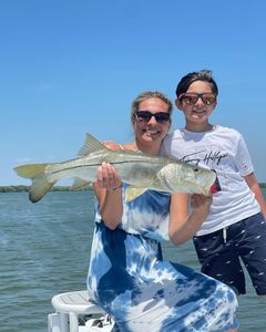 Snook, a 24-inch fish caught while fishing in FL