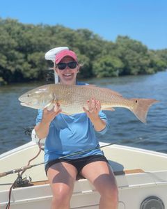 Redfish caught while fishing in FL