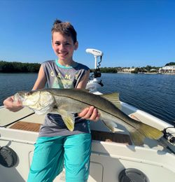 Snook fish caught by one person in St. Petersburg