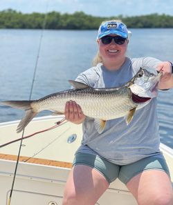 Tarpon fish caught in St. Petersburg, Florida