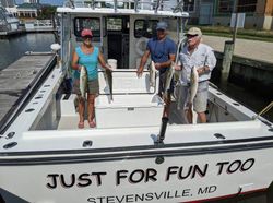 3 big fish caught while fishing in MD