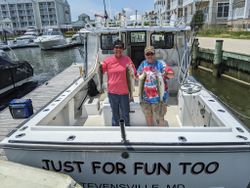 Image of 2 people fishing in MD