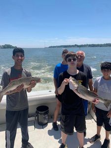 Young ones surely had fun with their Stripers