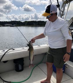 Channel catfish caught while fishing in Baltimore MD