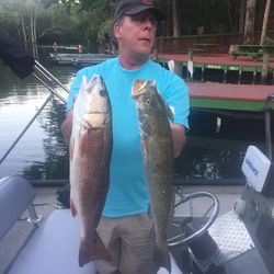 Two big fishing catches in Homosassa