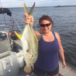 Bigeye trevally fish caught while fishing in FL