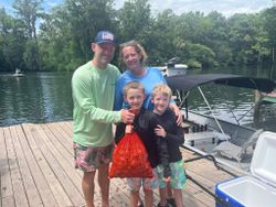 Group of 4 people fishing in FL