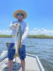 Angler with big fish in FL