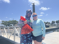 Jigging through storm clouds for the best catch in Homosassa!
