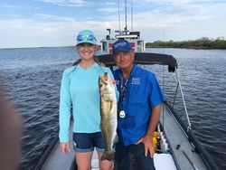 Spotted weakfish caught in Homosassa