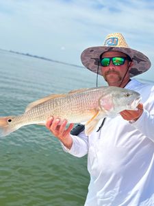 Redfish caught in the waters of VA