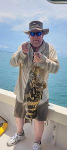 Goliath grouper caught fishing in Naples FL