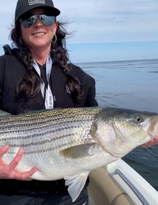 Angler with one large fish caught in Maryland