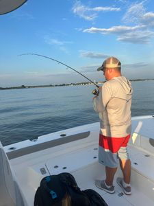 Angler fishing in Maryland