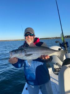 Striped bass caught in MD while fishing