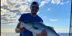 Striped bass fishing in Rock Hall