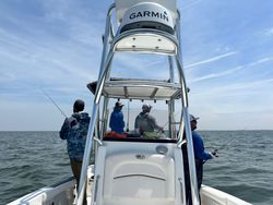 Two anglers fishing in Maryland