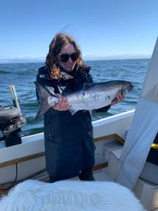 Rainbow trout caught in BC, fishing