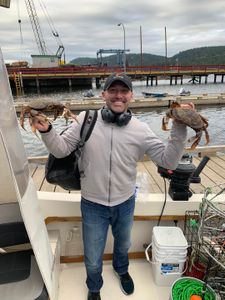 Person fishing in BC