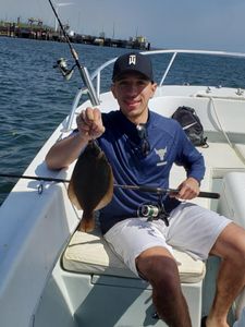 Boston Striper Fishing Charter, Flounder