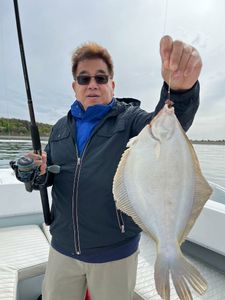 Boston Fishing Tour Rigged-Eye Flounder