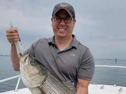 One angler fishing in MA