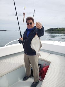 Boston Fishing Tour, Rigged-Eye Flounder