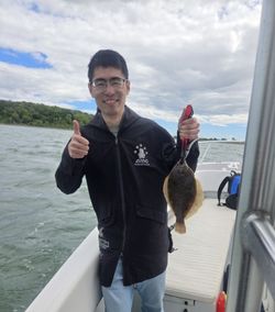 A person fishing in Winthrop