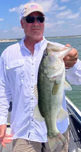 Largemouth bass caught in Texas