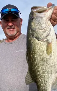 Largemouth Bass caught while fishing in Voss