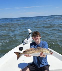 Redfish caught while fishing in Jacksonville