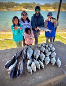 Bass fishing success in Cleburne