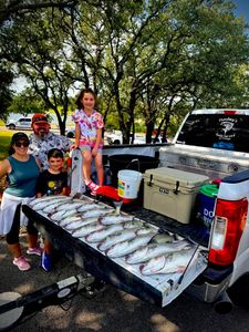 Image of 4 people fishing in Cleburne
