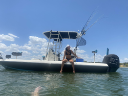 Person fishing in Texas