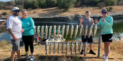 Four anglers fishing in Cleburne
