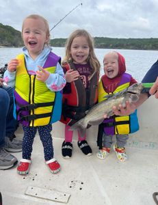 Blue Catfish caught on fishing trip in TX