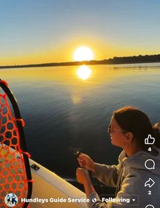 Angler enjoying a day of fishing in TX