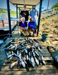 Fishing group of 4 people in Cleburne