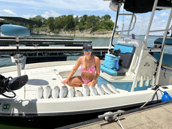 A person fishing in TX